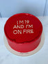 Message cake